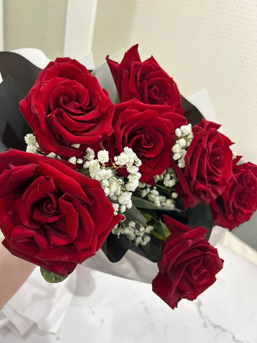 Букет гүлдер 3000 теңгеден