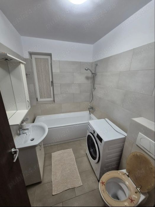 Închiriez apartament 1 camera decomandat Giroc +bucatarie separata+complet utilat+parcare privata
