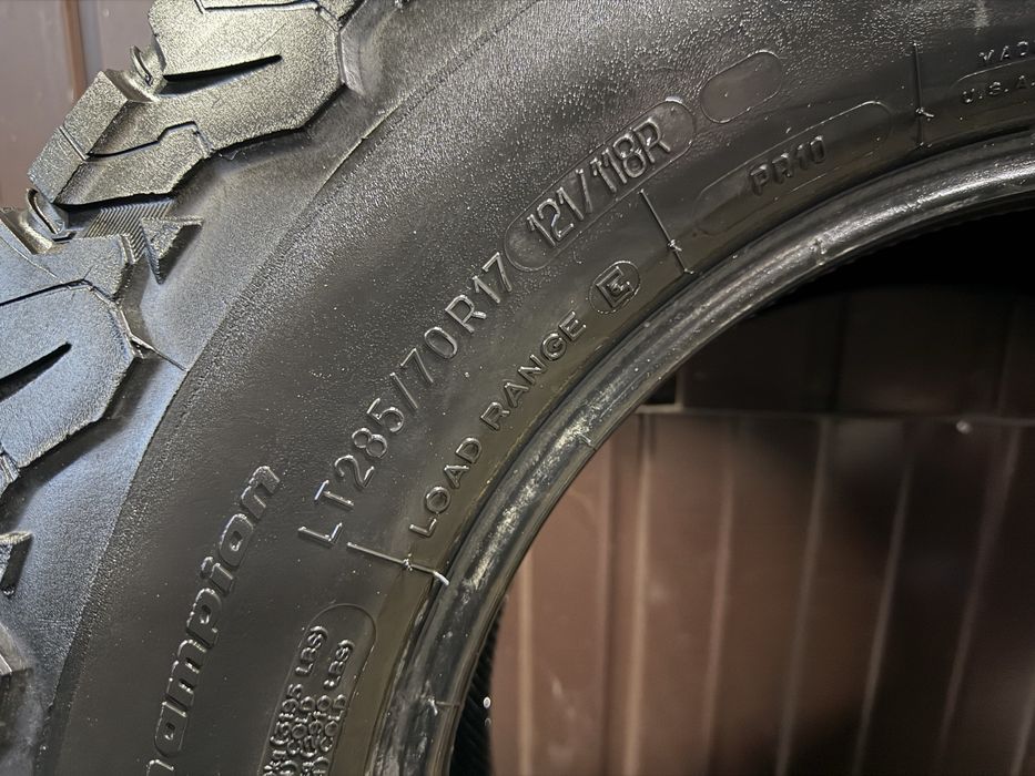 Anvelopa BF Goodrich MT 37 12,5 R17 si AT 285/70 R17
