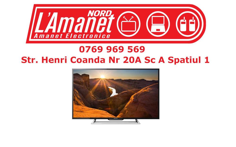 Televizor Smart LED Sony Bravia 121cm 48R550C Full HD Clasa A++  Nord