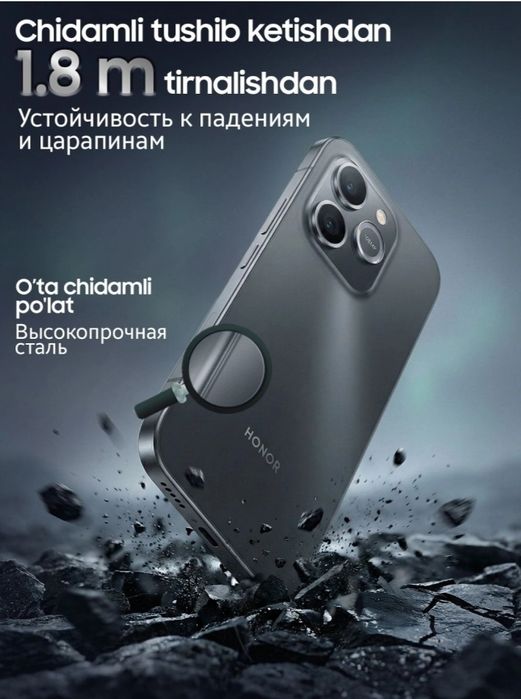 HONOR 600 lite 5G zarbalarga chidamli smartfon