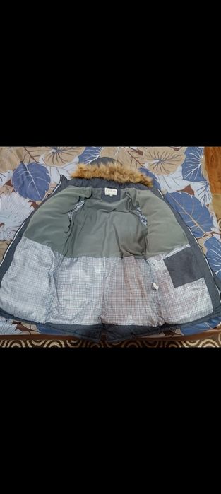 Зимняя теплая куртка,для мальчика 10-12 лет
