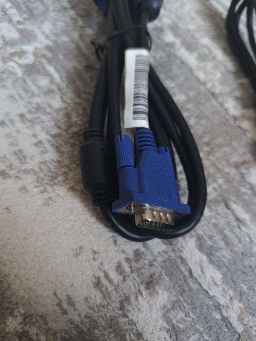 Кабель VGA – VGA (D-Sub) для монитора, ПК и проектора (2 шт.)