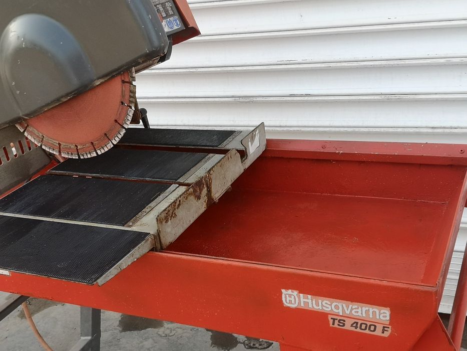 Husqvarna TS400F Машина за Рязане на Тухли Камък Чупещо Рамо