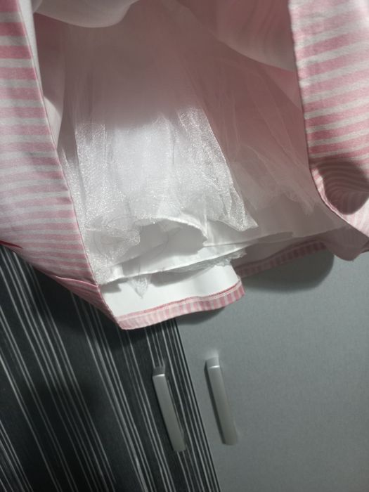 Бяла рокличка р-р 80