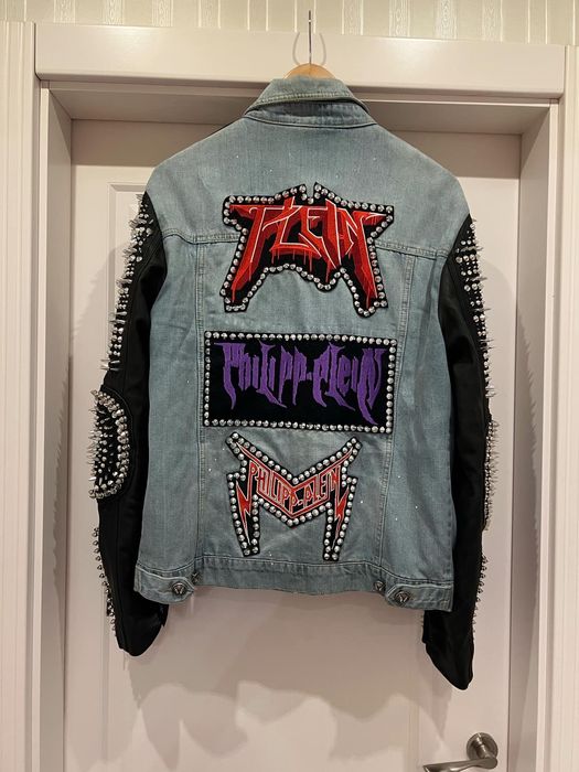 100% Philipp Plein original denim jacket