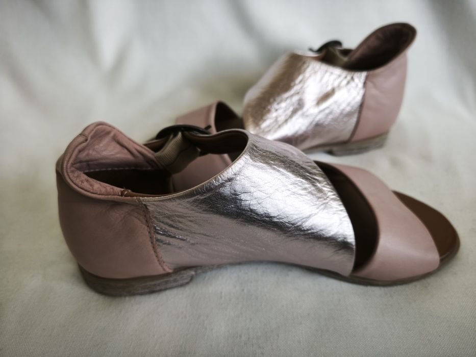 AQvamarine,  нови сандали естествена кожа, номер 37