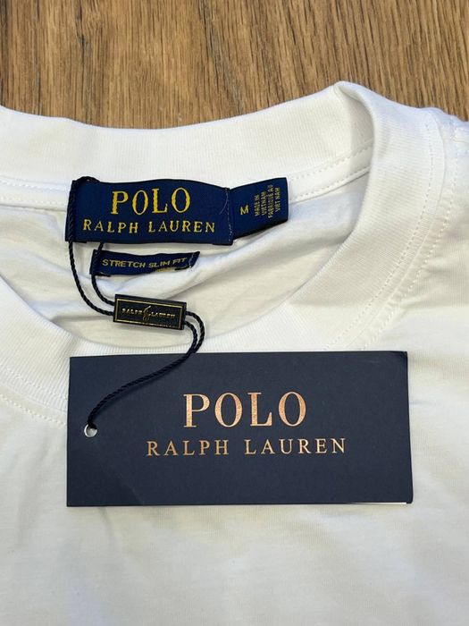 Футболка ralph lauren белая