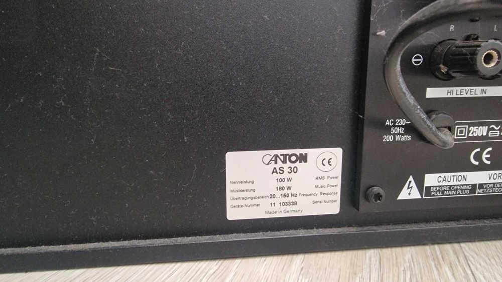 Активен Subwoofer Canton AS30