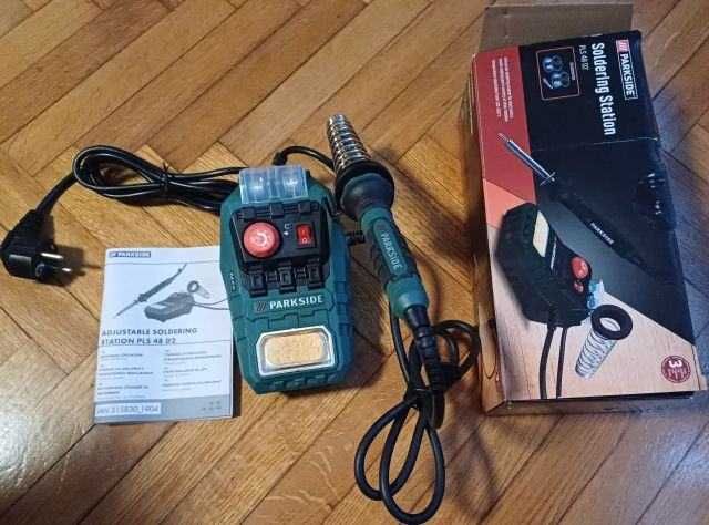 Statie de lipit reglabila MODEL Parkside PLS 48 D2, 48 W