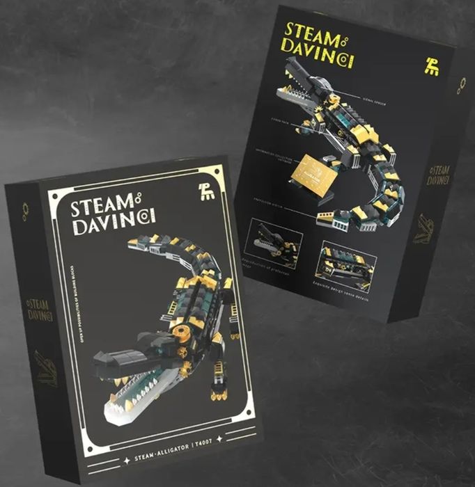 Конструктор лего "Механический крокодил"