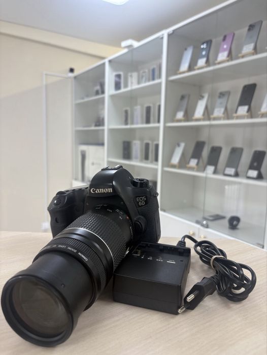 Камера canon eos 6d 75-300mm оригинал без ремонтов
