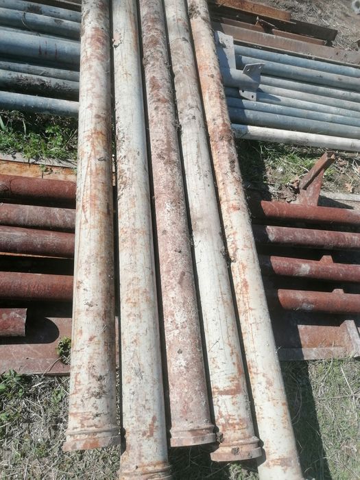 Țeavă 100 mm 3m și 125mm pentru pompă beton