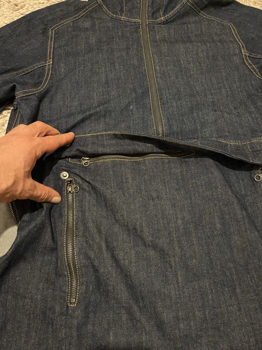 Norrona Svalbard Denim Anorak-оригинално мъжко яке