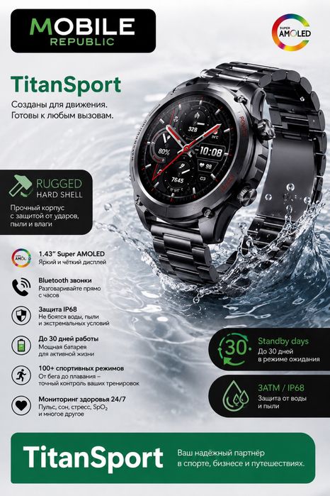 Смарт часы для плавания