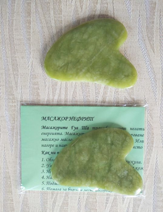 Гуа Ша аметист, нефрит, розов кварц, оникс, карнеол. КОЛЕДА