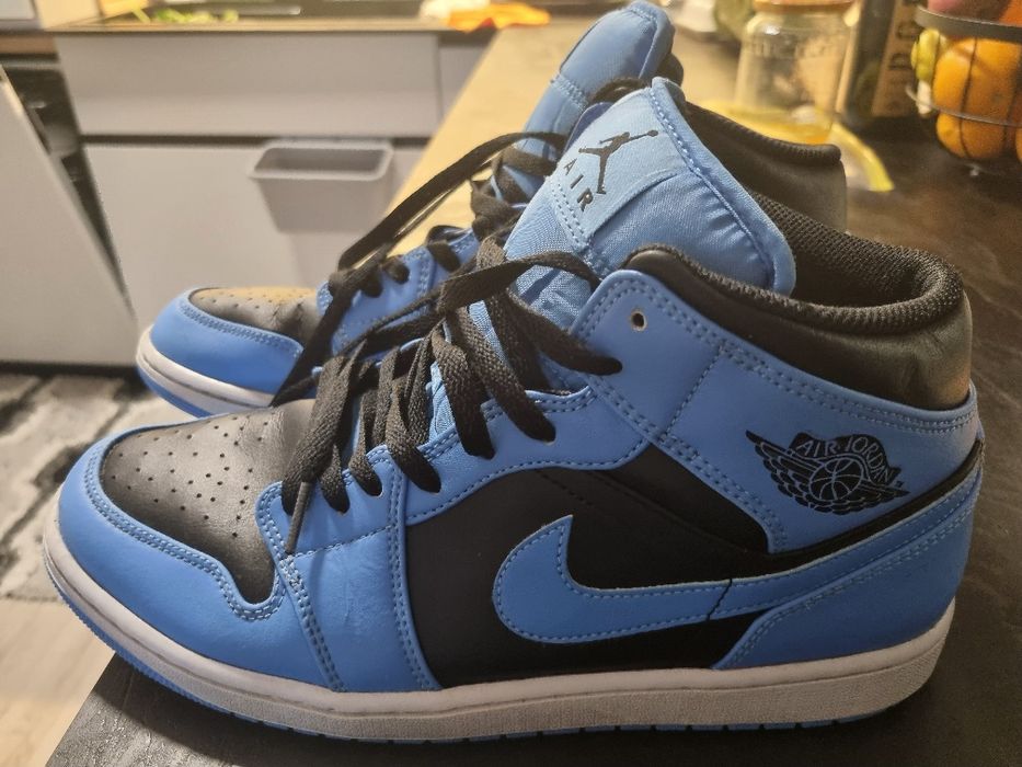 AIR Jordan 1 Mid University Blue mar 45