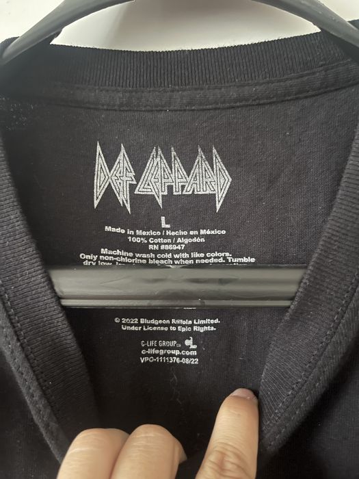 Def Lepard тениска оригинален мърч