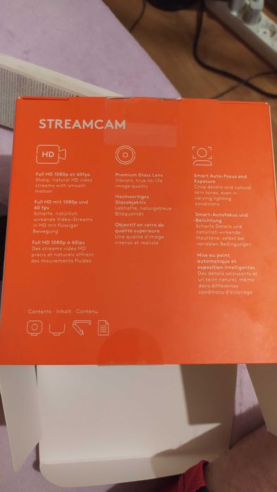 Web камера Logitech Streamcam