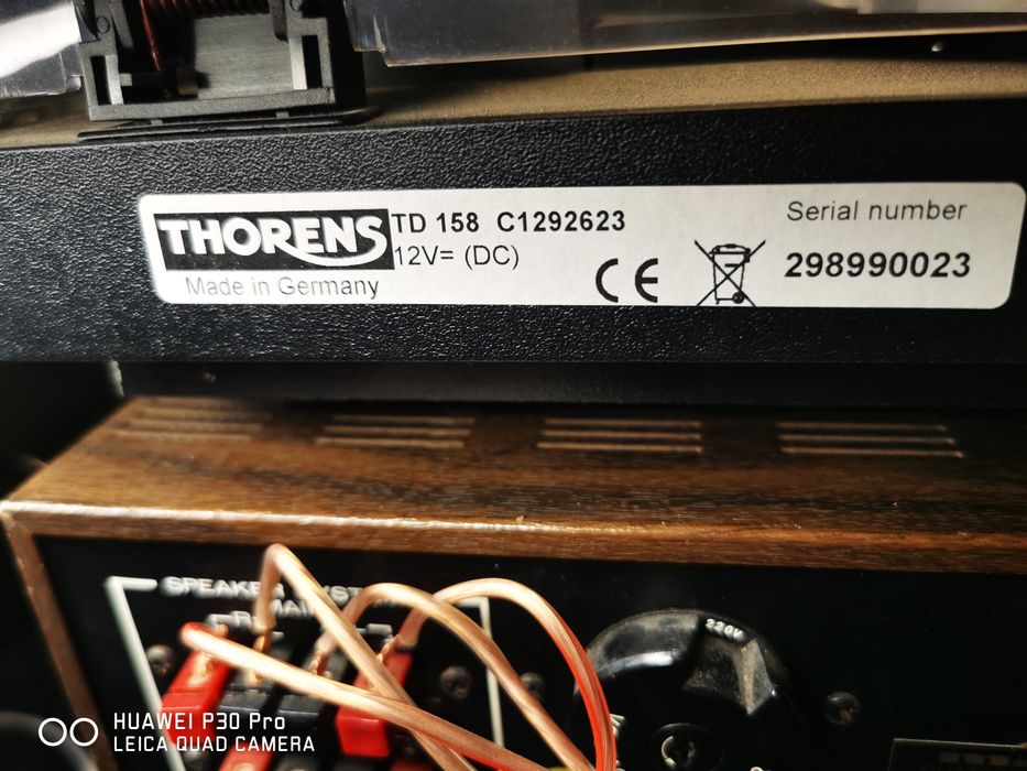 Thorens Td 158 pick up