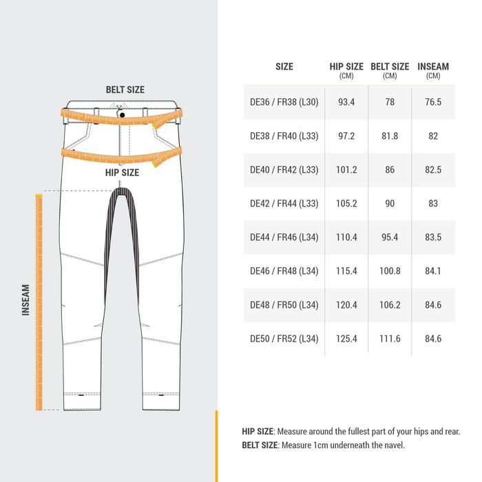 Pantalon Iarnă Călduros Hidrofob Drumeție - produs resigilat Decathlon