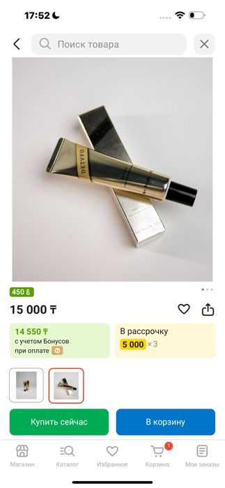 Тональный крем DETVFO