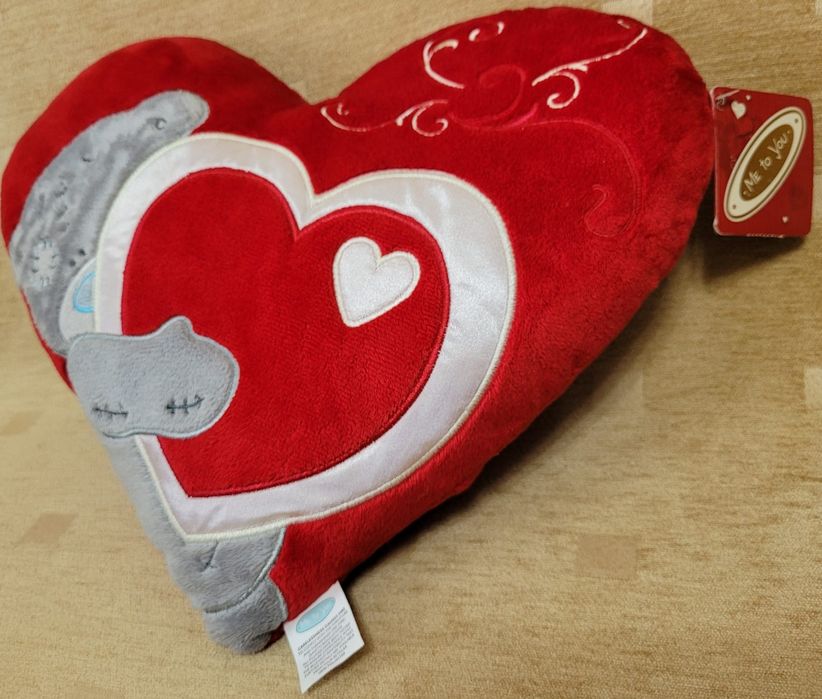 Pernă Inima Pluș Carte Blanche Me To You