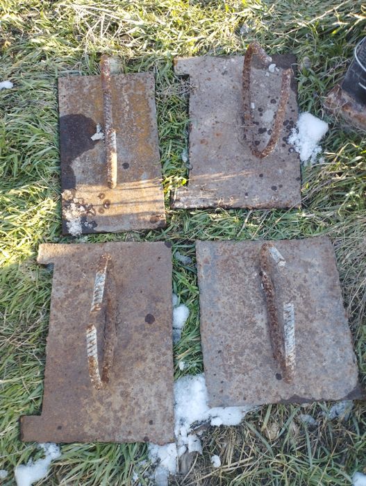 Закладные железная