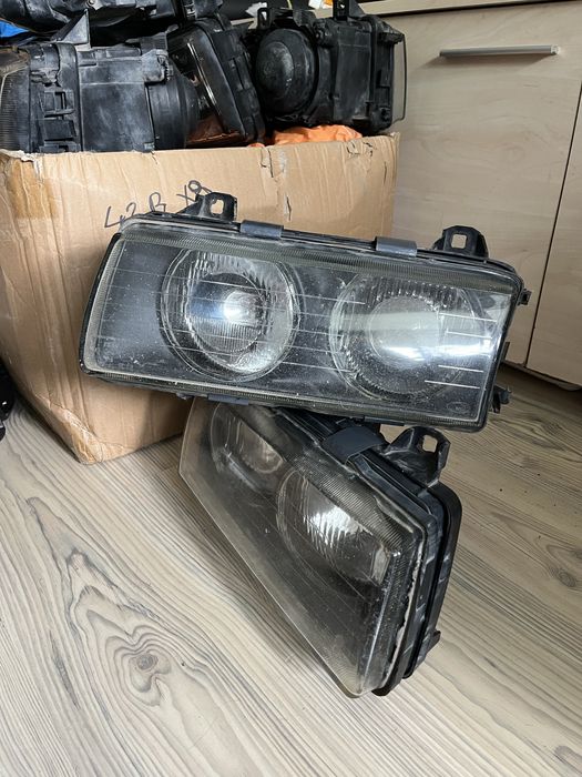 Faruri bmw e36 zkw cu lupa
