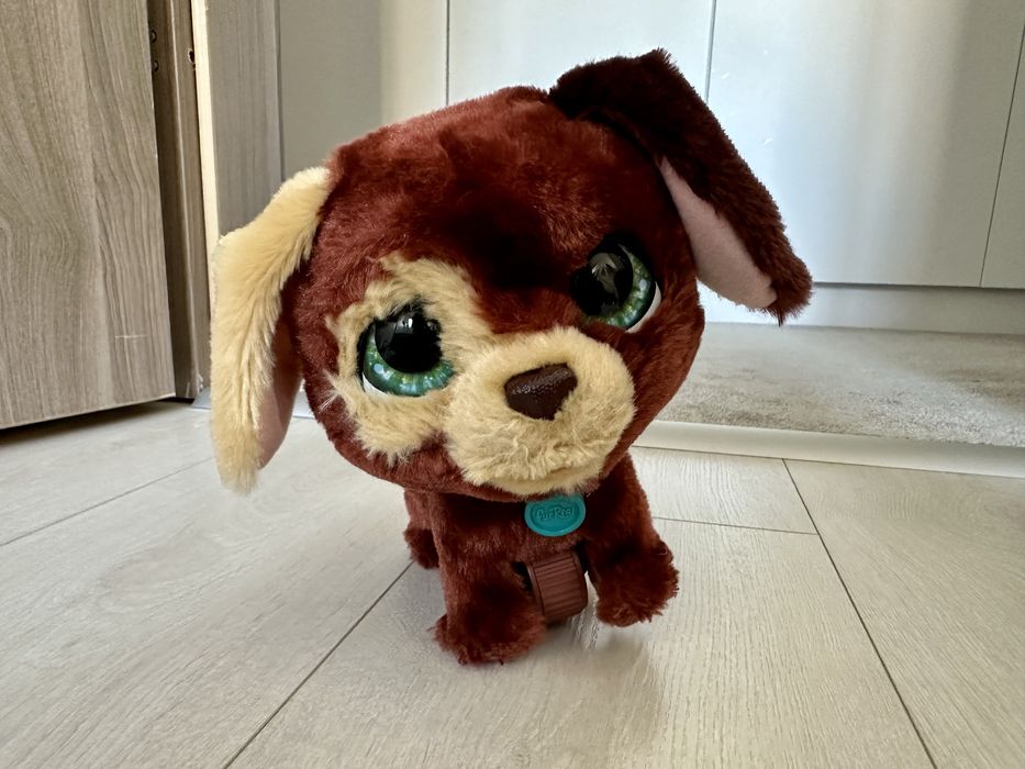Cățel în lesă, jucărie interactivă Furreal Walkalots, Hasbro