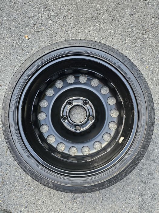 Roata de rezerva Slim R16 Opel Astra J, Astra K Zafira Antara  Prindere prezoane 5x115  115/70 R16