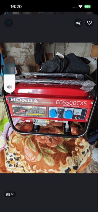 Генератор Honda 5.5