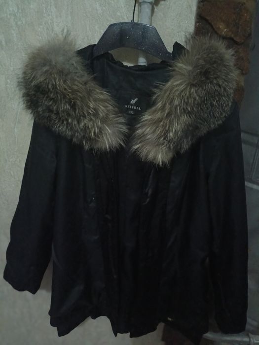 Чернабурка капюшон на подкладе