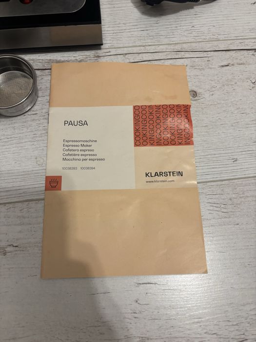 Vand expresor semiautomat Klarstein