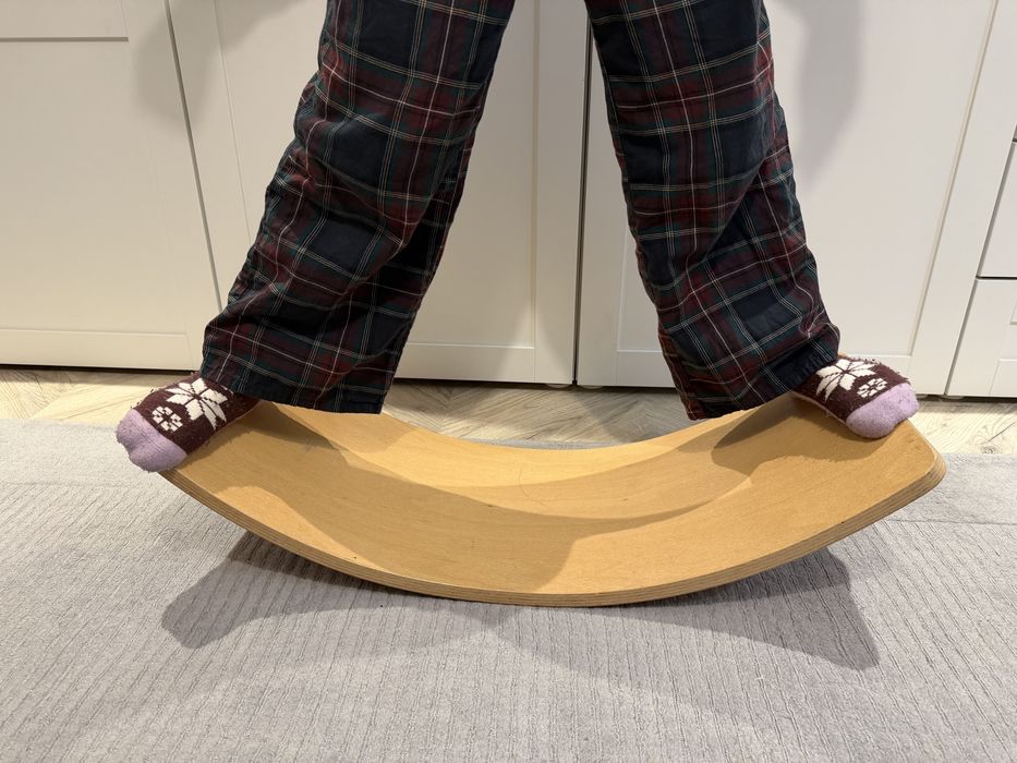 Placa de echilibru din lemn