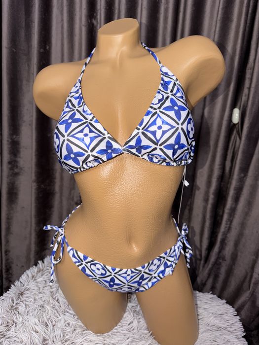 Costum de baie Louis Vuitton albastru S M L XL 2XL