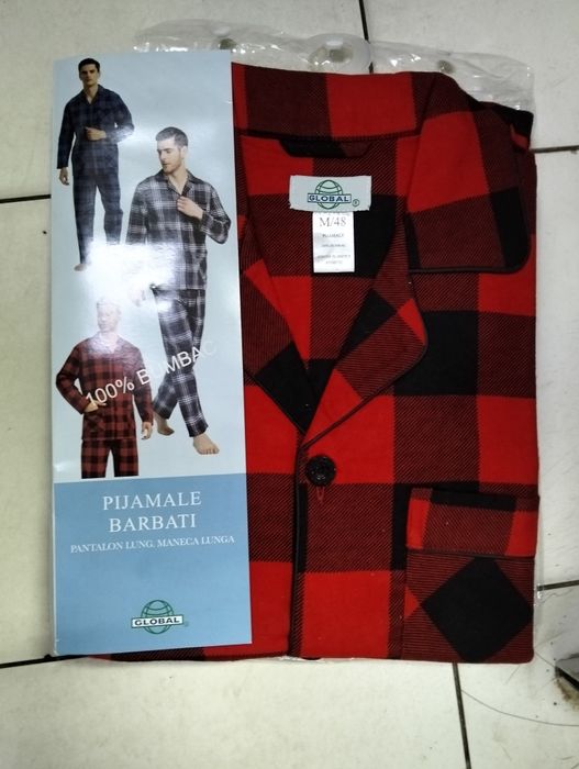 Pijama barbati bumbac 100% Finet,  Global