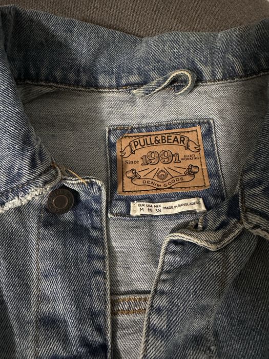Джинсовка куртка ветровка pull bear bershka
