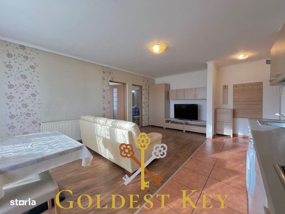Apartament mobilat si utilat, 2 camere la 55mp si terasa! Zona Petrom