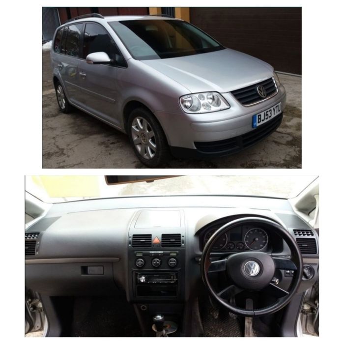 Gura grila ventilatie bord centrala vw touran 2.0 tdi 136 cp azv