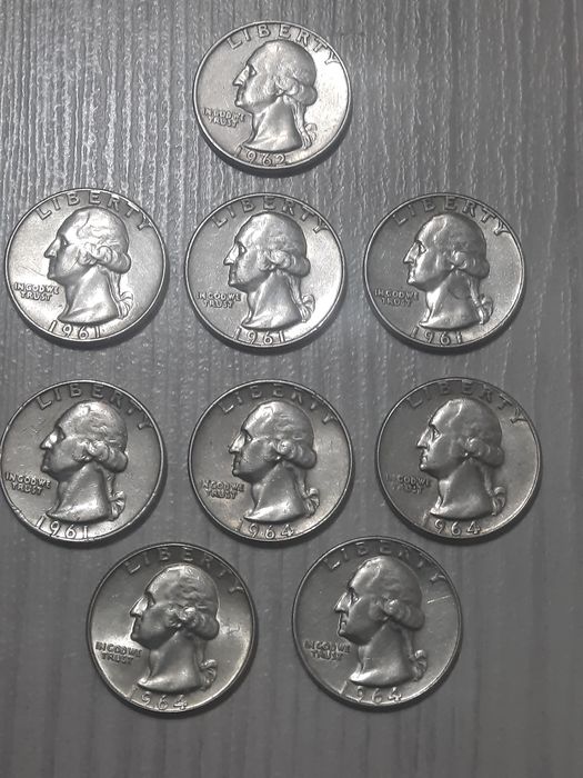 Монета  , сша, 25 Сент, которые.