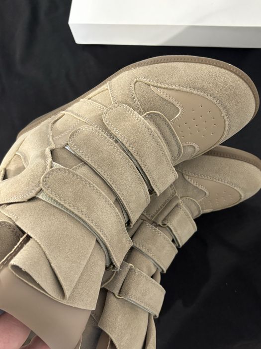 Sneakers adidasi Isabel Marant Bekett crem bej khakimarime 37 38 39