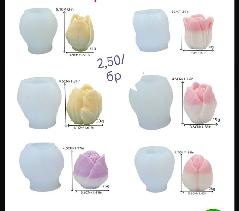 Силиконови молдове