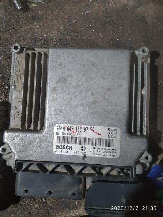 ЭБУ. Компьютер. Блок управления двигателем. Дизель.2.2 CDI.2.7 CDI.2.9