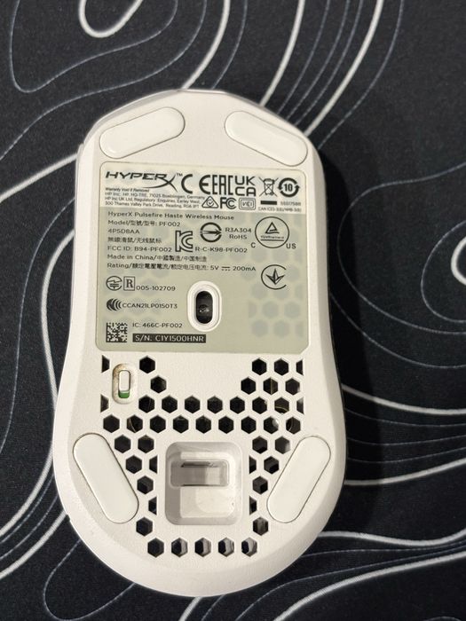 Мышка hyper x pf002 беспроводная
