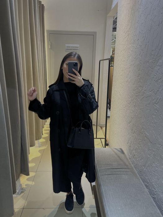 Продам черный тренч