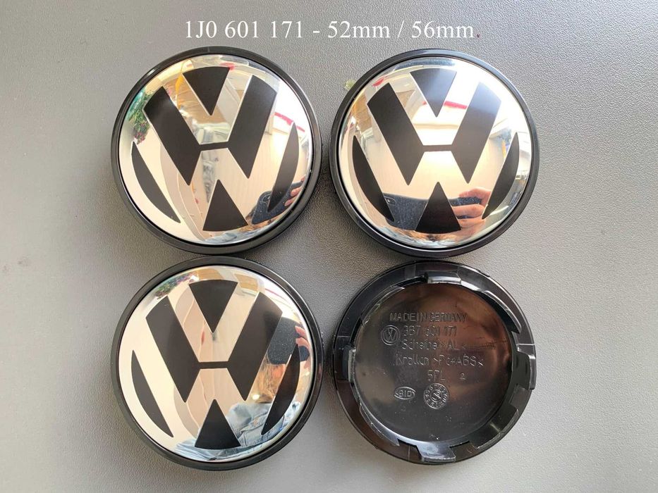 Capacele jante aliaj originale VW 52mm 56mm 65mm Passat Golf
