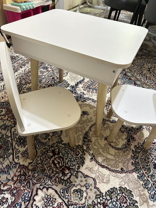 Детский стол стул