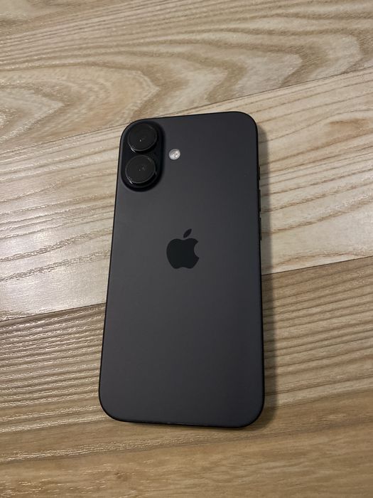 iPhone 16 Black , ca NOU , 100% Bateria , Garantie