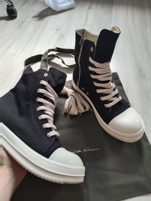 Rick Owens Ramones high 37,38,41,43,44,45
